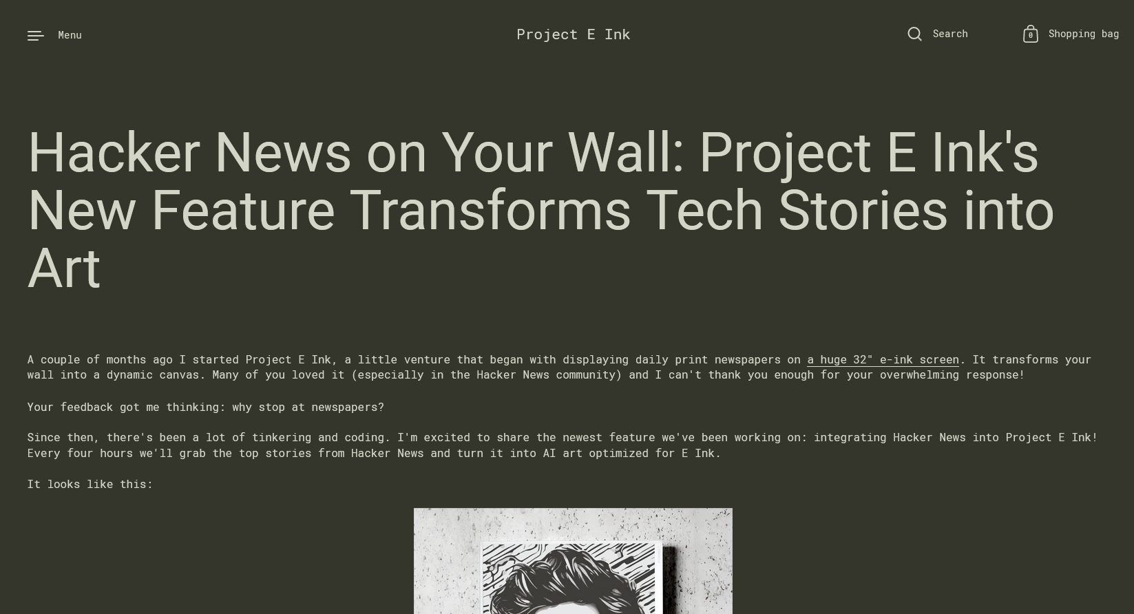 Project E Ink