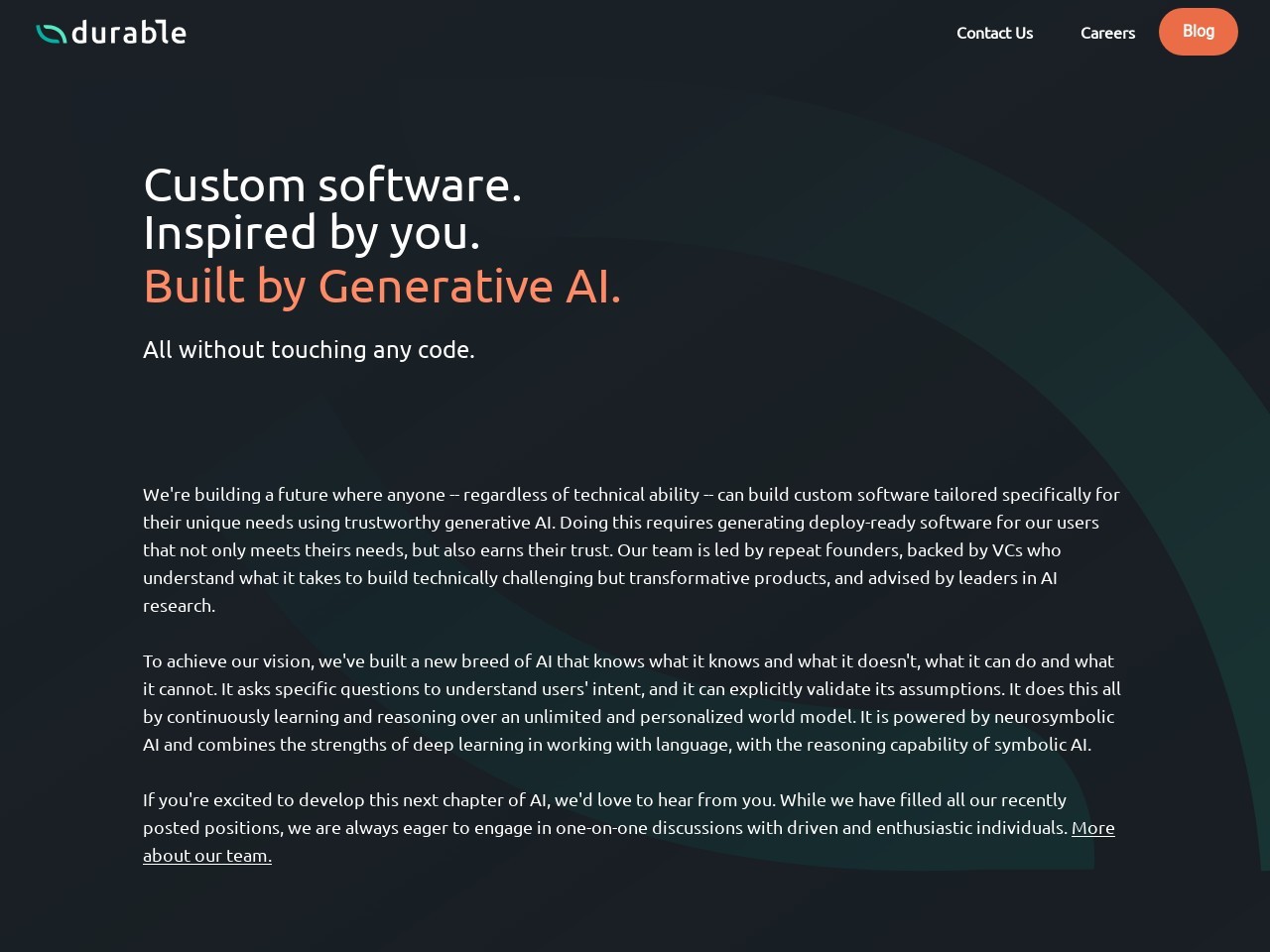 Durable AI